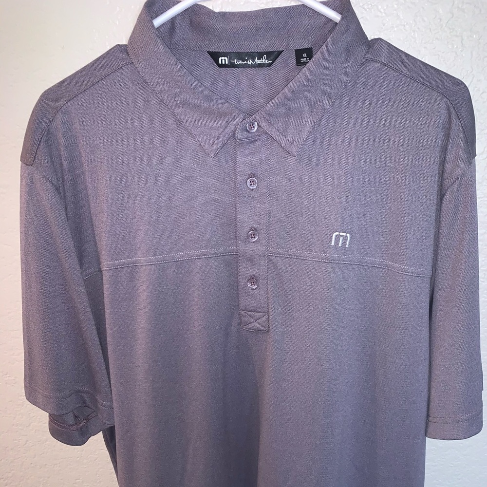 Travis Mathew golf polo XL Purple NWOT!